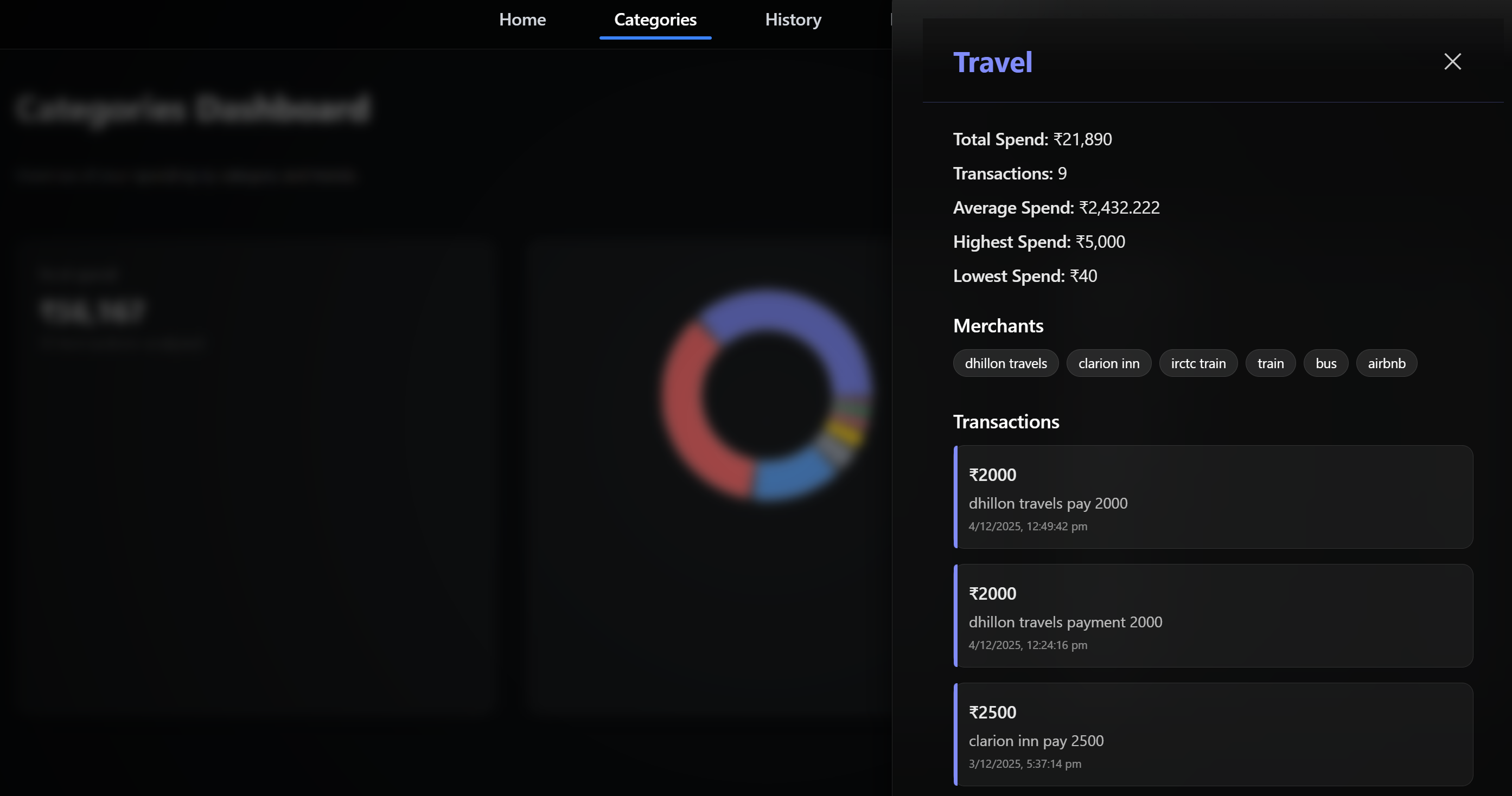 Category detail screenshot
